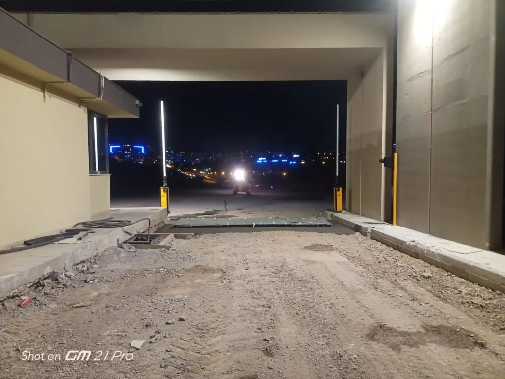 Gece giriş kontrol uygulaması — Model Mühendislik saha arşivi